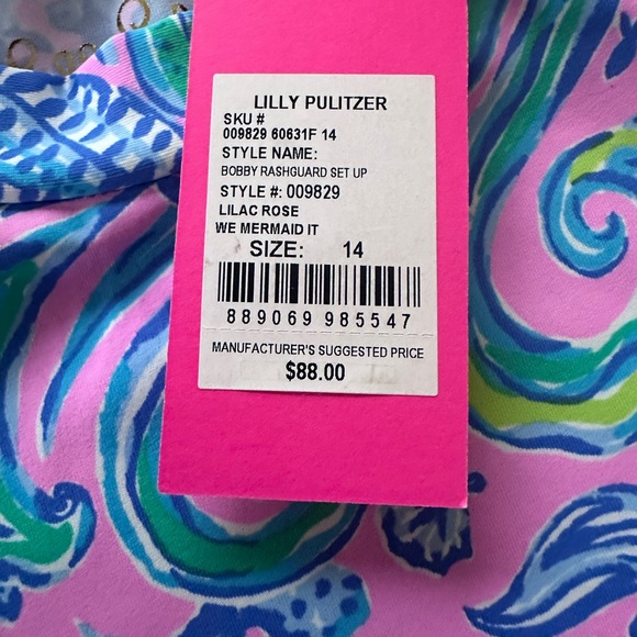 Lilly Pulitzer Rashguard - Picture 2 of 2
